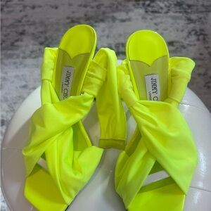 Jimmy Choo Bright Yellow Heels